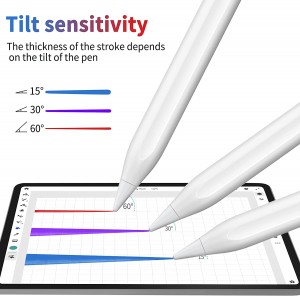 Compatible for 2023 Stylus pen with palm rejection , tilt sensitivity and magnetic iPad pen