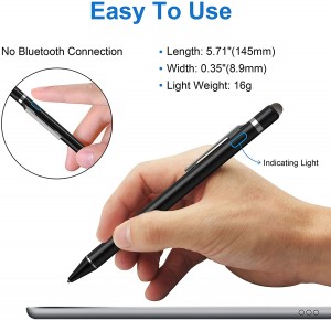 Stylus Pens for Touch Screens, Universal Fine Point Stylus for iPad, iPhone, Samsung, iOS/Android Smart Phone and Other Tablets, Active Stylus Stylist Pen Pencil for Precise Writing/Drawing