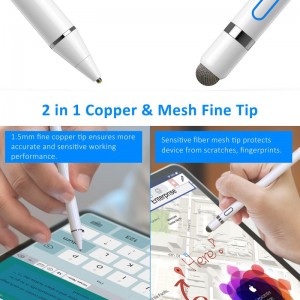 K811 1.5mm copper nib active stylus pen for ipad tablet