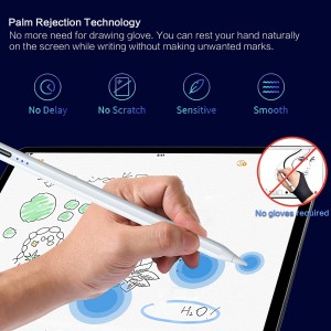 Stylus Pen for iPad, Upgraded Tilt Sensitivity Magnetic Stylus Apple Pen