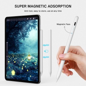 Magnetic Attached Stylusi For Ipad Apple Pencil Tilt Function Stylus Tablet Stylus With Touch Switch